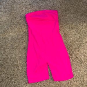 Urban outfitters hot pink romper